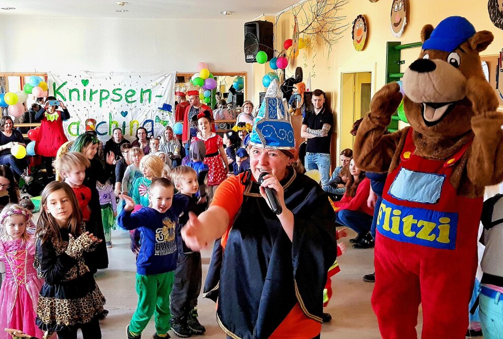 Big Party: 30 Jahre Spiel-Spaß-Kindertreff in Plauen - Der Spiel-Spaß-Kindertreff feiert am Samstag in der Plauener City den 30. Geburtstag. Fotos: Karsten Repert (Archiv)