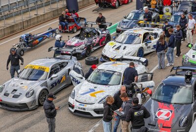 10. Lärmtag der Saison: Actionreiches Grip Fan-Fest begeistert Besucher - Racetaxi Fahren war der Renner unter den Besuchern. Foto: Andreas Kretschel