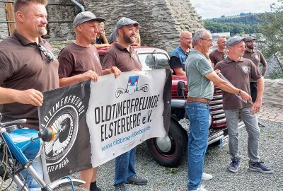 10. Ruinenhupen: Eintritt frei zur Motorweitwurf-Weltmeisterschaft! - Impressionen vom Fototermin in Elsterberg. Fotos: Karsten Repert