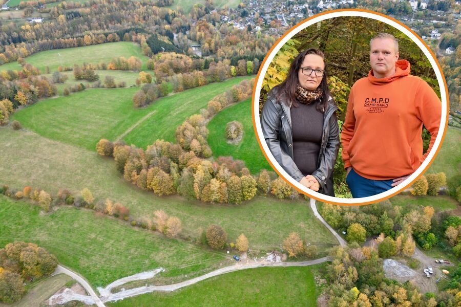 14 Tage Hoffen und Bangen: Freunde im Ungewissen über das Schicksal des vermissten Erzgebirgers - Nicole und Daniel, die Freunde des Vermissten, fühlen sich mit der Situation alleingelassen. Foto: Daniel Unger