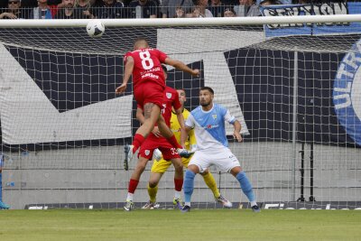 2:3-Pleite gegen Babelsberg: Ex-Kapitän Frahn schießt den CFC ab - 2:3-Pleite gegen Babelsberg. Foto: Harry Härtel