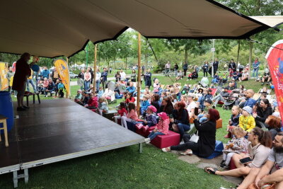 21. Zwickauer Stadtfest im August: Ein absolutes Highlight in der Schumannstadt - Impressionen vom Zwickauer Stadtfest 2023 - im Bild: Struwwelpeter - Puppentheater Detlef Plath