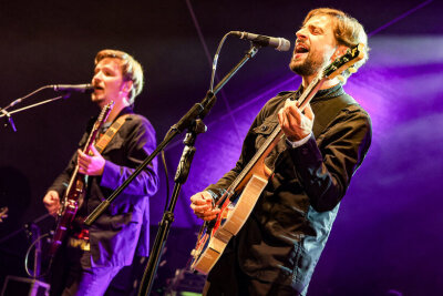 21. Zwickauer Stadtfest im August: Ein absolutes Highlight in der Schumannstadt - Impressionen vom Zwickauer Stadtfest 2023 - im Bild: ReCartney - Paul McCartneys Tribute-Show "Coming Up Live"