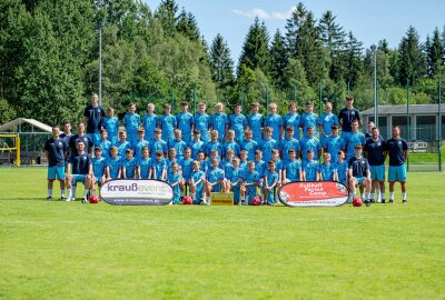 27. Fußball-Feriencamp in Schöneck begeistert 60 Teilnehmer - Das 27. Fußball-Camp in Schöneck war ein voller Erfolg. Foto: Krauß Event - Fabian Noack