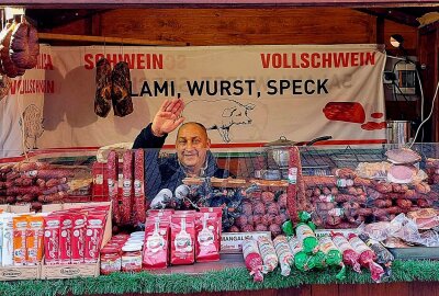 27 Tage Weihnachtsmarkt: Zauberhafte Adventszeit in Plauen - Der Plauener Weihnachtsmarkt hat 27 Tage geöffnet. Hier gibt es Erinnerungen aus dem vergangenen Jahr. Foto: Karsten Repert