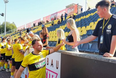 4:1-Auswärtserfolg in Plauen: Jena feiert fünften Sieg in Folge - Hier gibt es Impressionen vom Spiel Plauen gegen Jena (1:4). Foto: Karsten Repert