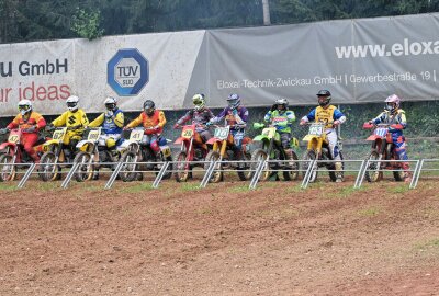 60. Motocross-Jubiläum in Culitzsch lockt Fahrer aus ganz Europa an - Der MC Culitzsch hat das Finale der Classic Europameisterschaft ausgerichtet. Foto: Ralf Wendland