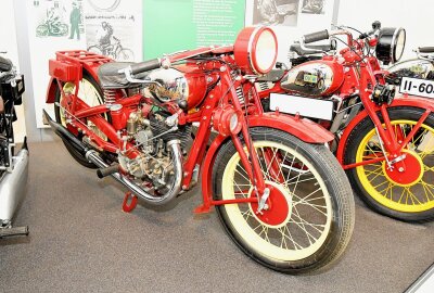 60. Todestag des DKW-Gründers Jörgen Skafte Rasmussen - Seltenes Teil - eine DKW-Schüttoff JS 500 von 1930. Foto: Thorsten Horn