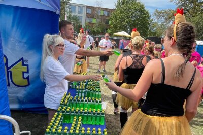 7 Frauen aus Mittelsachsen dabei beim Muddy Angel Run in Dresden - Die Organisation des Events war gut durchdacht, sodass sich die Teilnehmerinnen voll auf den Spaß konzentrieren konnten.