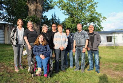 800-Jahrfeier in Kleinschirma - Die Organisatoren der 800-Jahrfeier in Kleinschirma. Foto: Renate Fischer