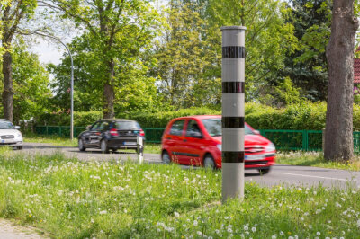 Hier wird in Chemnitz geblitzt. Foto: photowahn