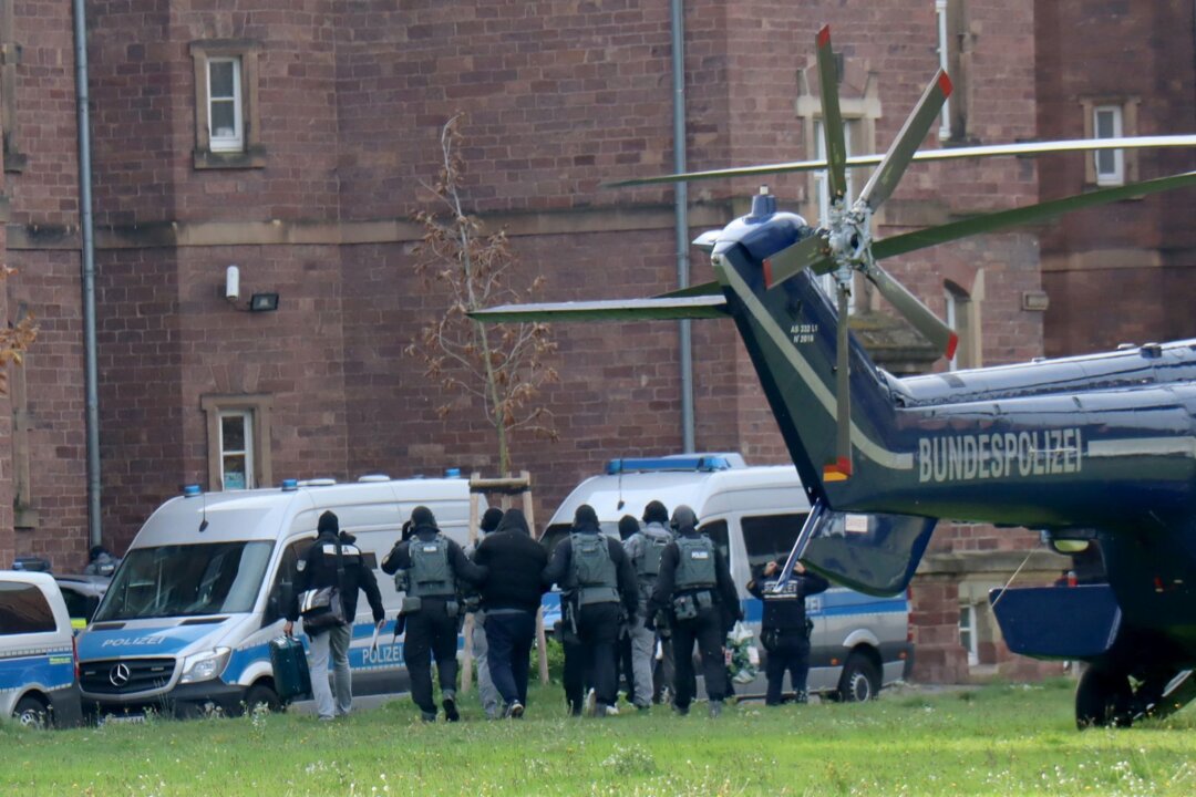 AfD will nach Razzia mutmaßliche Terroristen ausschließen - Die AfD hat mutmaßliche Mitglieder einer militanten Neonazi-Gruppierung aus der Partei ausgeschlossen. 