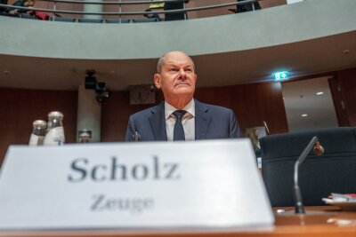 Afghanistan: Scholz lobt Maas für Rücktrittsangebot - Bundeskanzler Olaf Scholz (SPD) wird im Afghanistan-Untersuchungsausschuss als Zeuge befragt. 