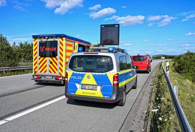 Alkoholisierter Geisterfahrer verursacht Crash auf der A4 - Geisterfahrer verursacht PKW-Crash auf der A4. Foto: LausitzNews/ Philipp Grohmann