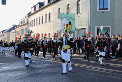 Alle Termine für die sächsischen Bergparaden 2024 - Bergparade Marienberg 2023. Foto: Jana Kretzschmann