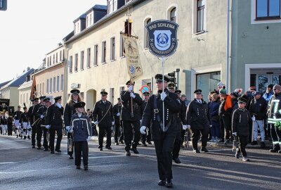 Alle Termine für die sächsischen Bergparaden 2024 - Bergparade Marienberg 2023. Foto: Jana Kretzschmann