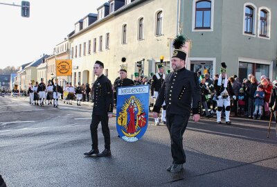 Alle Termine für die sächsischen Bergparaden 2024 - Bergparade Marienberg 2023. Foto: Jana Kretzschmann