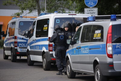 Amok-Alarm Anton-Philipp-Reclam-Gymnasium in Leipzig. Foto: Christian Grube