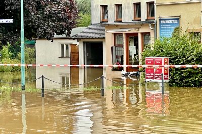 Amtliche Hochwasserwarnung für Flussgebiet der Mulde und Weißen Elster - Für die Region gibt es eine amtliche Hochwasserwarnung.