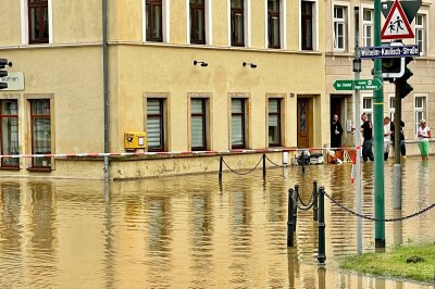 Amtliche Hochwasserwarnung für Flussgebiet der Mulde und Weißen Elster - Für die Region gibt es eine amtliche Hochwasserwarnung.