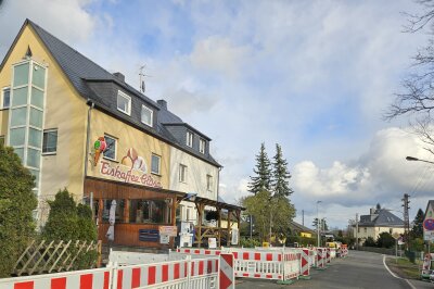 Das Eiscafé von außen.