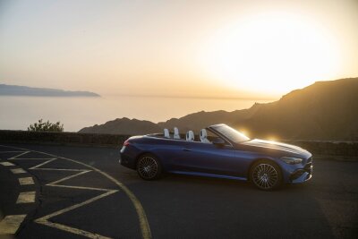 Auf der Sonnenseite? So fährt sich das Mercedes CLE Cabrio - Ein Platz an der Sonne: Den Autor überzeugten die Fahreigenschaften des neuen Mercedes - doch Komfort und Sportlichkeit haben ihren Preis.