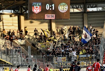 Aufsteiger VFC Plauen feiert beim Topfavoriten in Halle Punktgewinn - Impressionen vom Spiel in Halle. Foto: Bernd & Ilong Göll / Pressebüro Repert