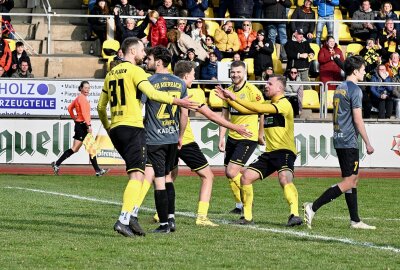 Aufstiegsrennen: VFC Plauen empfängt VfB Krieschow - Der VFC hofft am Samstag auf den 13. Heimsieg im 14. Heimspiel. Die Plauener sind mit 33:4 Toren und 36 Punkten das heimstärkste Oberligateam. Fotos: Karsten Repert