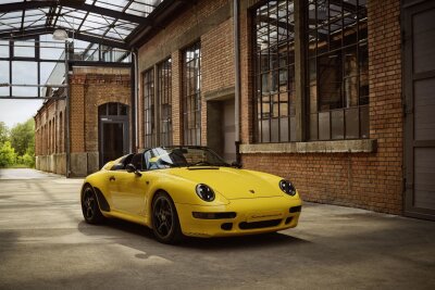 Auto-Gipfel der Individualisierung: Einzelstücke ab Werk - Einzelstück bei Porsche: Auf Basis eines 911 Carrera Cabrios (Typ 993) entstand ein Speedster.