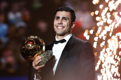 Ballon d'Or: Rodri und Bonmatí feiern, Beckenbauer geehrt - Rodri führte Man City und die spanische Auswahl zum Titel.