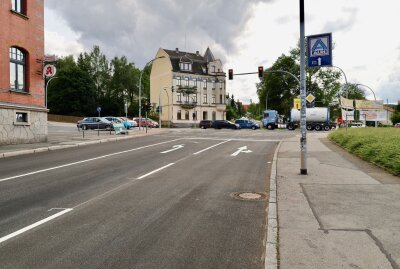 Baustellenchaos im Erzgebirge: Diese Straßen sind wieder frei - Die Straße ist wieder frei. Foto: Niko Mutschmann