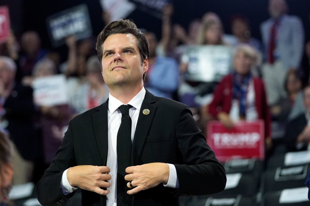 Bekommt Trump seinen Wunschkandidaten als Justizminister? - Matt Gaetz gilt als einer der radikalsten Abgeordneten im Kongress. (Archivbild)