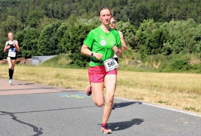 Bergcrosslauf in Falkenau erlebt 18. Auflage - Isabel Jakob vom SV Großwaltersdorf hat sich bereits in die Startliste des Bergcrosslaufes eingetragen. Foto: Knut Berger