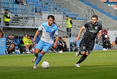 Bitte nicht wieder sieben Stück! - Karimani stand am letzten Spieltag gegen den VFC Plauen in der Startformation. Foto: Marcus Hengst