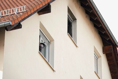 Brand in Internatzimmer: Großeinsatz am Dresdener Krankenhaus - Großeinsatz am Diakonissenkrankenhaus in Dresden. Foto: Roland Halkasch