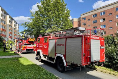 Brand in Lößnitz: Vier Feuerwehren im Einsatz - Am Mittwochnachmittag kam es in Lößnitz zu einem Einsatz der Feuerwehr. Foto: Daniel Unger