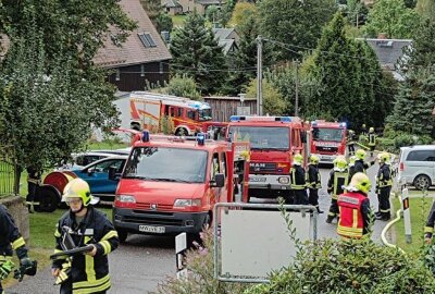 Brand mit Vermissten in Mittelsachsen: Vier Feuerwehren gleichzeitig im Einsatz - Hand in Hand: Vier Ortswehren stärken die Zusammenarbeit. Foto: Andrea Funke