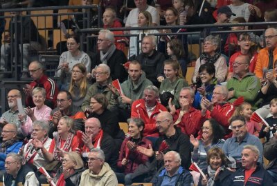 BSV Sachsen Zwickau holt Heimsieg - Das Spiel haben 1.613 Zuschauer in der Stadthalle Zwickau live verfolgt.