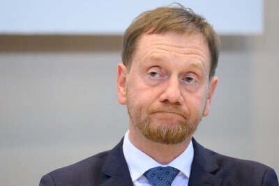 Bündnis von CDU, BSW und SPD in Sachsen gescheitert - Ministerpräsident Michael Kretschmer (CDU) wirkt nach der gescheiterten Sondierung nachdenklich.