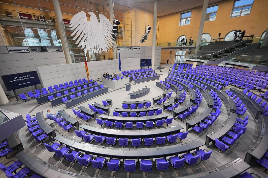 Bundestag in Standby-Modus - AfD, BSW und Linke protestieren - Der Bundestag legt nach dem Ampel-Aus eine Pause ein.