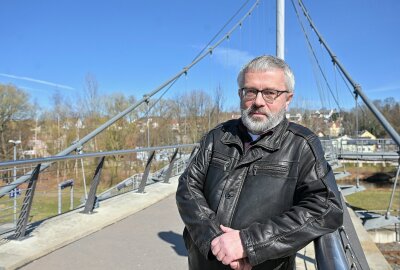 Buntes Fest zu "90 Jahre Stadtrecht" für Wilkau-Haßlau - Wilkau-Haßlaus Bürgermeister Stefan Feustel freut sich auf viele Besucher zum Stadtfest. Foto: Ralf Wendland