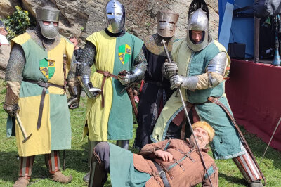 Burg Schönfels lädt zum Mittelalterspektakel ein - Am 10. und 11. August findet auf der Burg Schönfels ein Mittelalterspektakel statt.