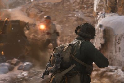 "Call of Duty": Vom Nachahmer zum Milliarden-Shooter - Am 3. November 2017 kam der nächste Ableger auf den Markt - mit dem schlichten Titel "WW2". Die Entwickler kehrten zu den Wurzeln zurück - wohl auch weil der Sci-Fi-Trip in "Call of Duty: Infinite War" gegenüber dem Vorgänger nur halb so viel Umsatz erwirtschaftete. "Call of Duty: WW2" spielte erneut auf den Schlachtfeldern des Zweiten Weltkriegs.