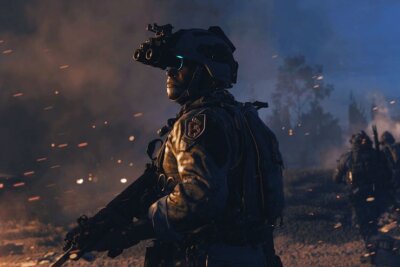 "Call of Duty": Vom Nachahmer zum Milliarden-Shooter - Kurios: Auf dem ausgelieferten Datenträger passte nur ein Bruchteil der Datenmenge von "Call of Duty: Modern Warfare 2". Kaum hat man die Disc eingelegt, beginnt ein 150-Gigabyte-Download! Obendrein stößt die Platform-to-Win-Mechanik auf, weil PlayStation-Besitzer mit mehr Loadouts und XP belohnt werden. Das ist vor allem im Crossplay ein Problem.