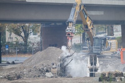 Carolabrücke: Neues Abbruchkonzept notwendig - Für den Abbruch des eingestürzten Teils der Carolabrücke musste erneut ein neues Konzept gefunden werden. (Archivbild)