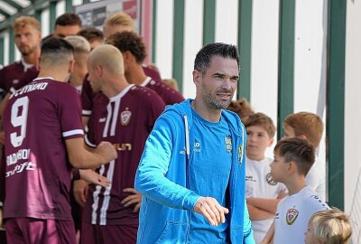 CFC: Beachtlicher Punktgewinn beim BFC - Für CFC-Trainer Duda war es das erste Auswärtsspiel. Foto: Marcus Hengst