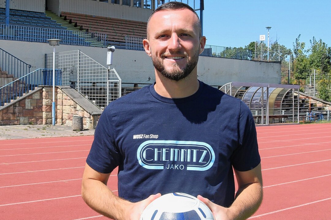 CFC-Neuzugang Mergel im Portrait: "Das Maximale herausholen" - Neuzugang Artur Mergel tritt mit dem Chemnitzer FC am Sonntag bei Hertha BSC II an. Foto: Knut Berger