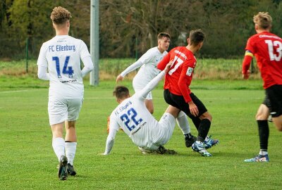 CFC-U19: Zwischen Landespokal-Pflicht und Bundesliga-Herausforderung - Gegen den Landesklassenvertreter aus Nordsachsen siegten die Himmelblauen mit 3:0. Foto: Marcus Hengst