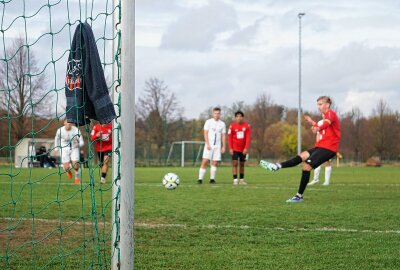 CFC-U19: Zwischen Landespokal-Pflicht und Bundesliga-Herausforderung - Kiran Mauersberger erzielte via Foulelfmeter den Entstand. Foto: Marcus Hengst