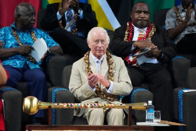 Charles warnt in Samoa vor Bedrohung durch den Klimawandel - Charles hielt bei dem Gipfel die Eröffnungsrede.